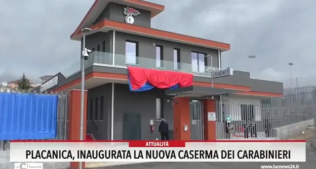 Placanica, inaugurata la nuova caserma dei carabinieri
