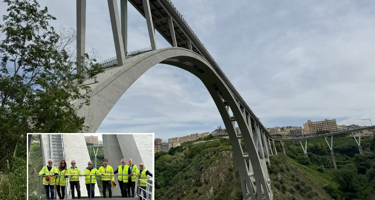 Il Viadotto Bisantis attende gli ultimi due collaudi: sopralluogo-sicurezza del prefetto De Rosa