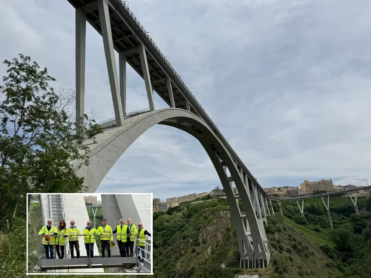 Il Viadotto Bisantis attende gli ultimi due collaudi: sopralluogo-sicurezza del prefetto De Rosa