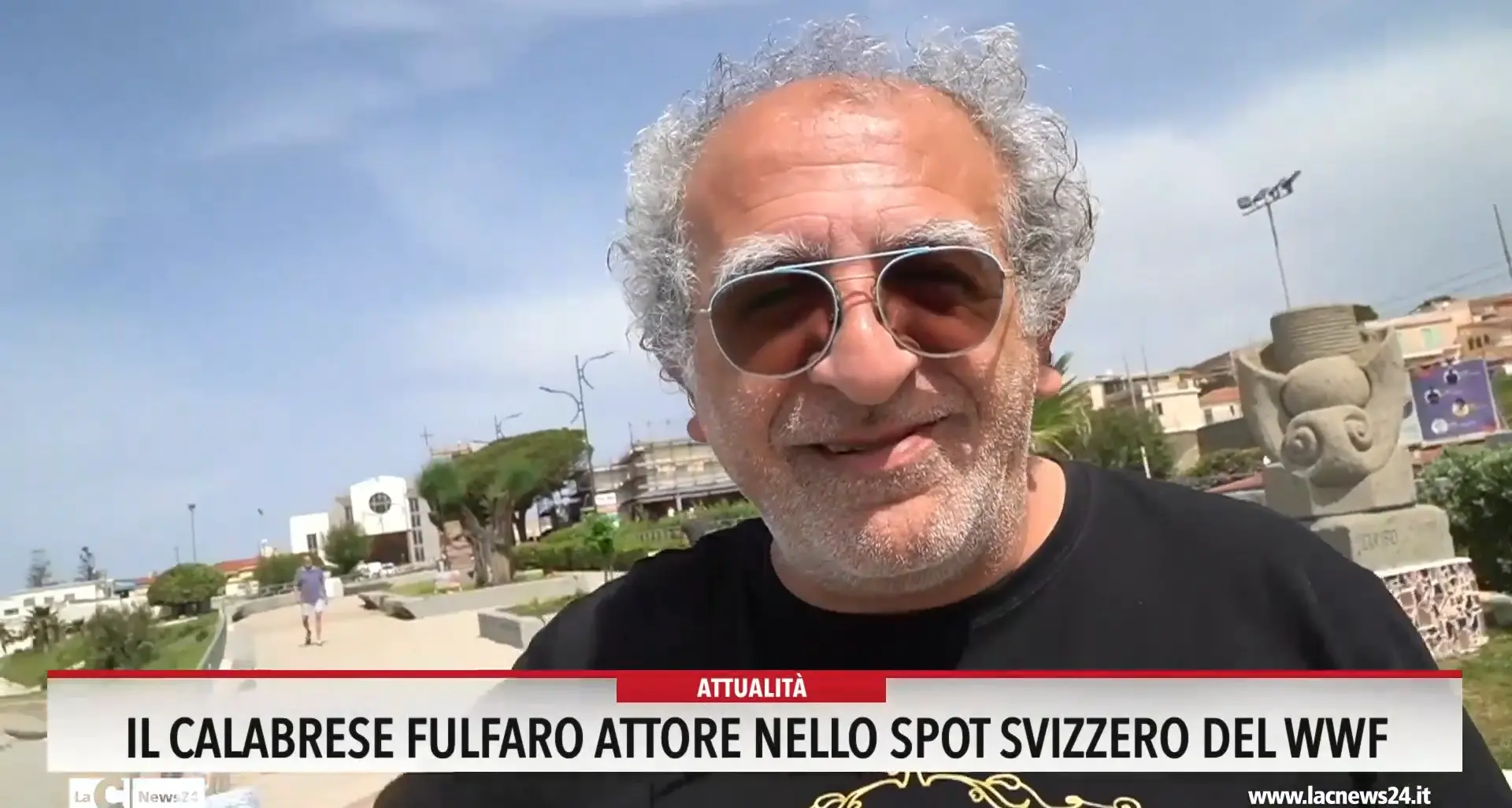 Il calabrese Fulfaro attore nello spot svizzero del Wwf