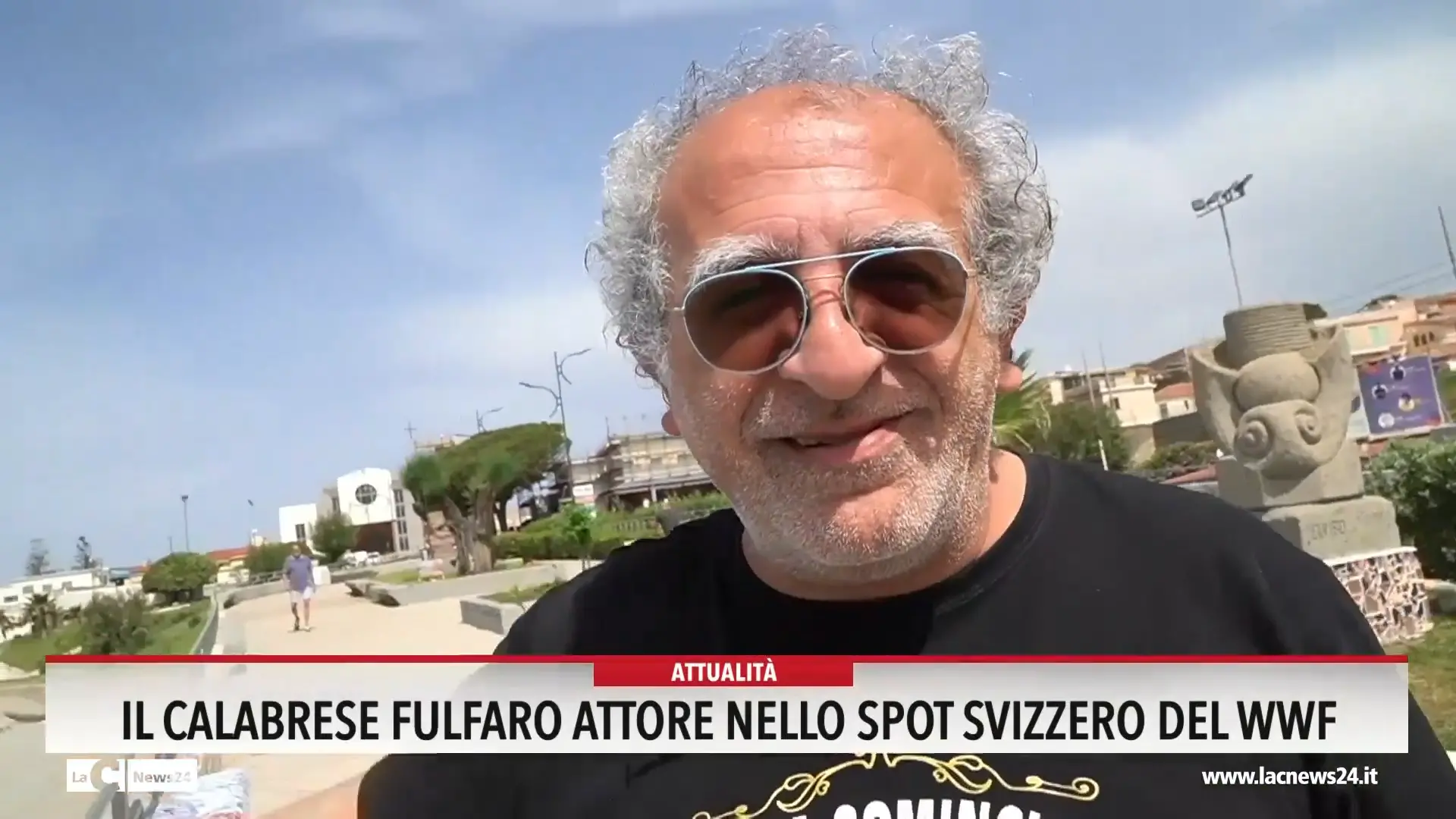 Il calabrese Fulfaro attore nello spot svizzero del Wwf