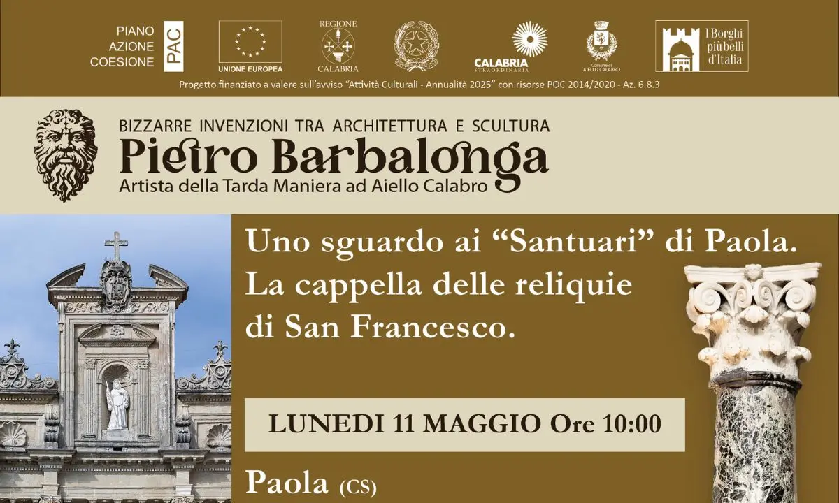 Paola riscopre la Cappella delle Reliquie nel nome di Pietro Barbalonga\n