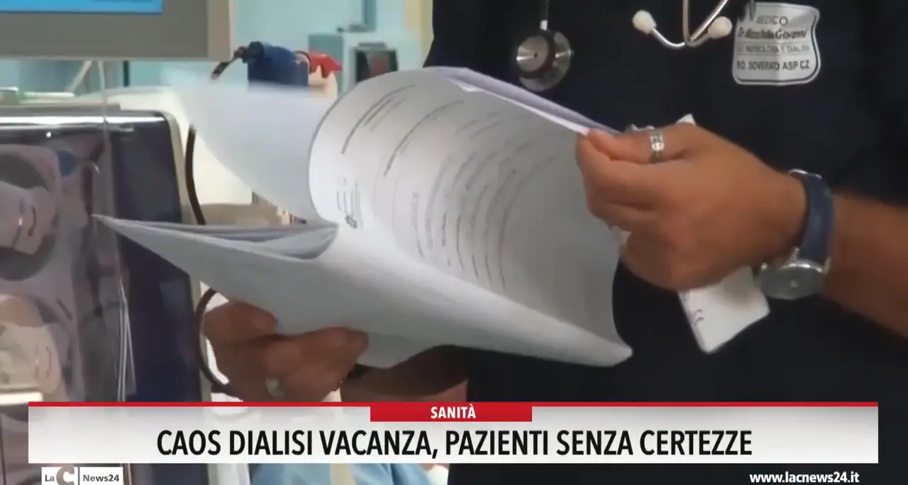 Caos dialisi vacanza, pazienti senza certezze