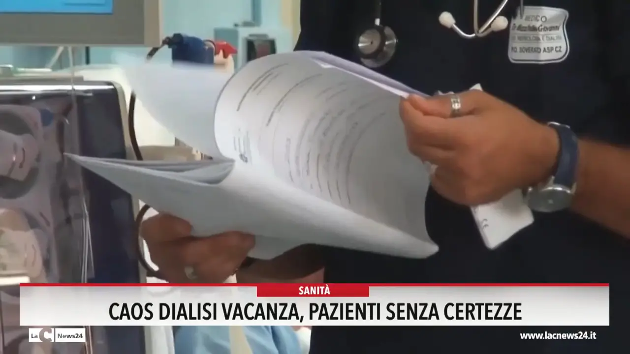 Caos dialisi vacanza, pazienti senza certezze