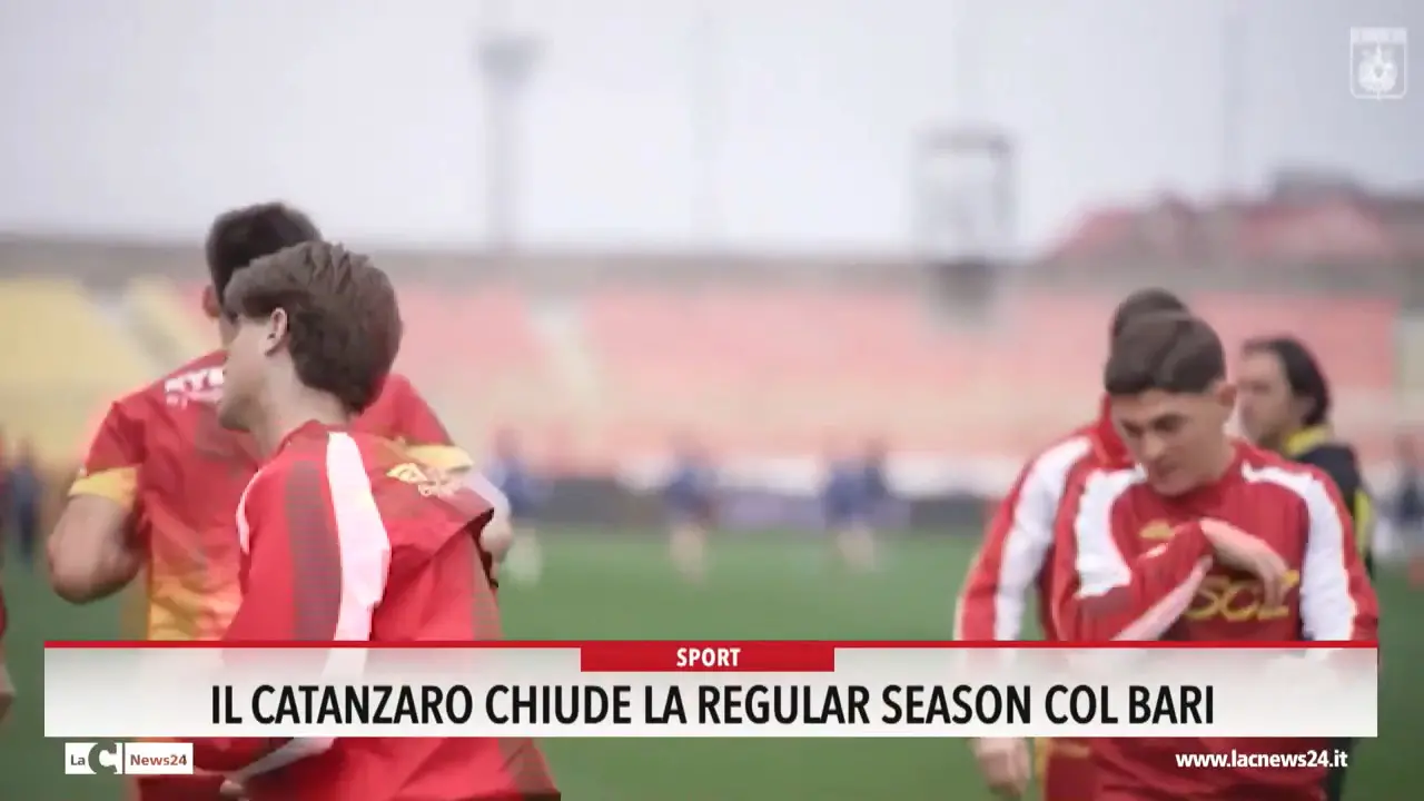 il Catanzaro chiude la regular season col Bari