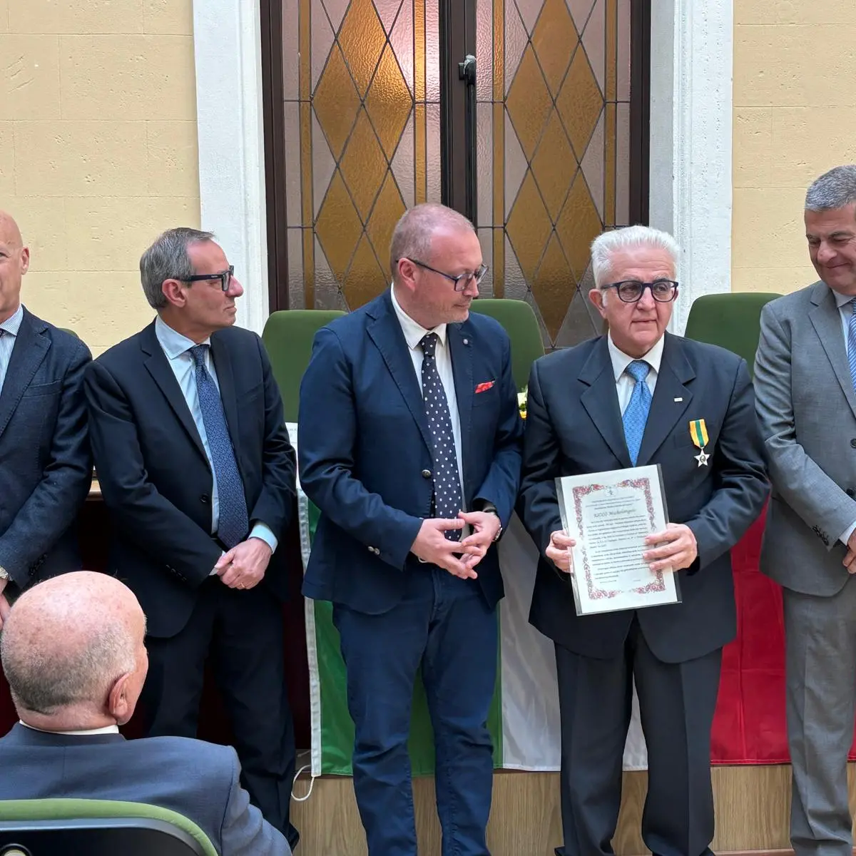 Versace ai nuovi Maestri del Lavoro: «Esempi positivi per tutta la comunità metropolitana»\n