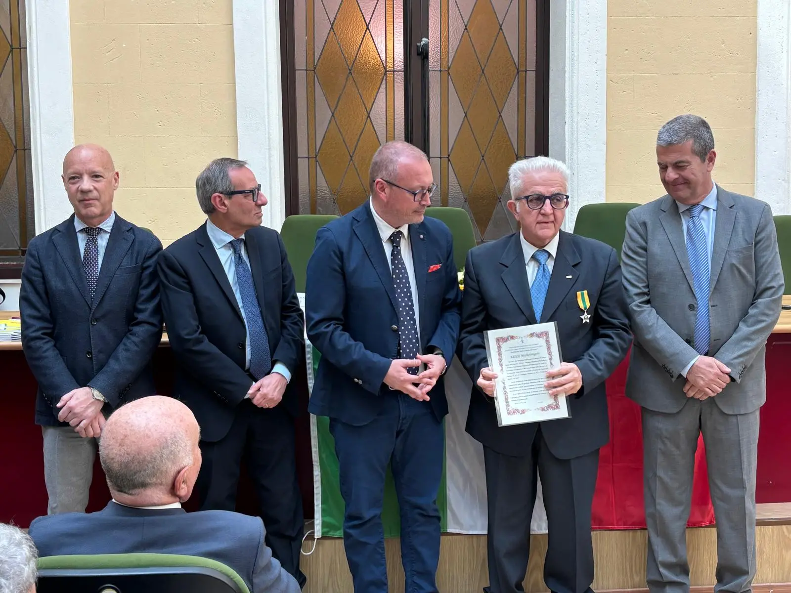 Versace ai nuovi Maestri del Lavoro: «Esempi positivi per tutta la comunità metropolitana»\n