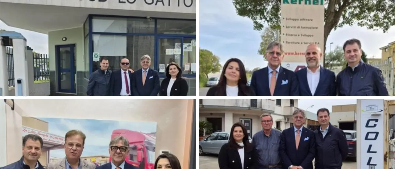 Raid nell’area industriale di Vibo, il presidente della Camera di commercio visita le aziende colpite: «Non siete soli»\n