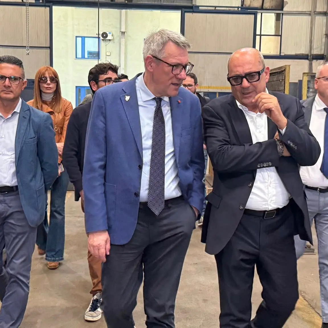 Landini a Vibo dopo le intimidazioni: «Qui la ’ndrangheta\u00A0attacca\u00A0la democrazia, la vostra battaglia\u00A0è la battaglia di tutti»\n