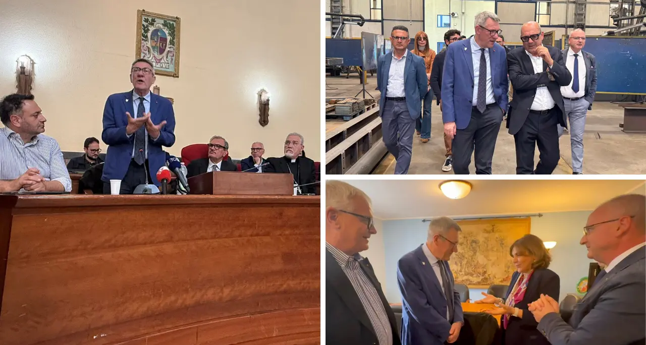 Landini a Vibo dopo la fiaccolata anti ndrangheta: «La vostra è la battaglia di tutti, non c’è vera libertà sotto ricatto»\n