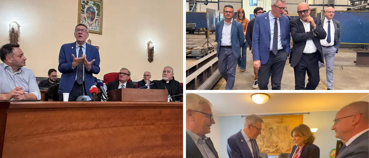 Landini a Vibo dopo la fiaccolata anti ‘ndrangheta: «La vostra è la battaglia di tutti, non c’è vera libertà sotto ricatto»\n