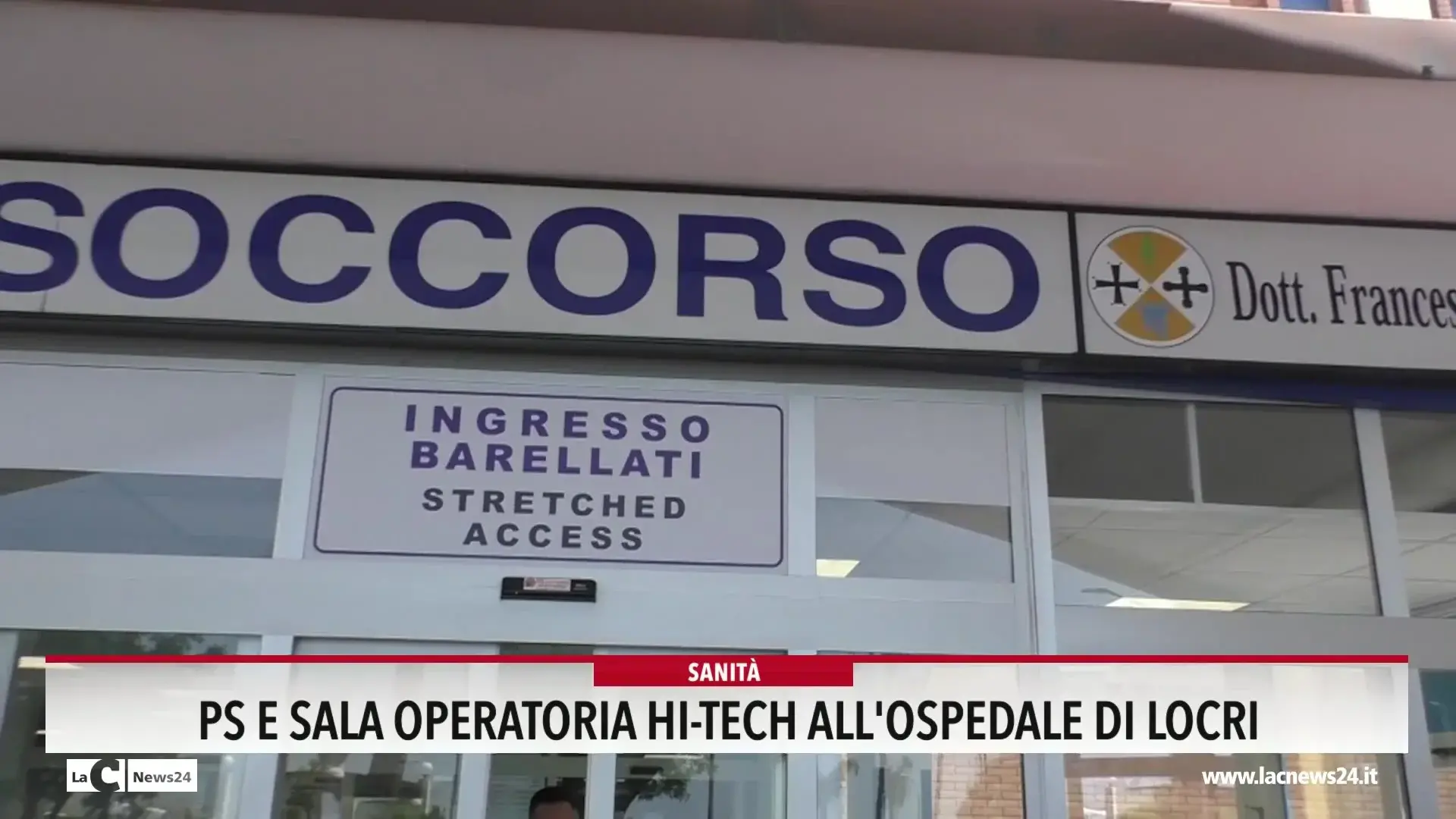 Pronto Soccorso e sala operatoria Hi-Tech all'ospedale di Locri