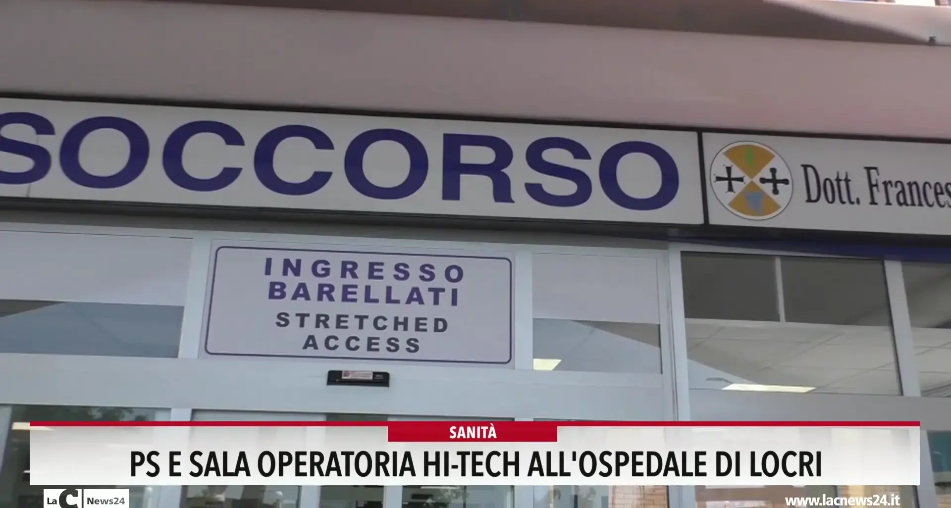 Pronto Soccorso e sala operatoria Hi-Tech all'ospedale di Locri