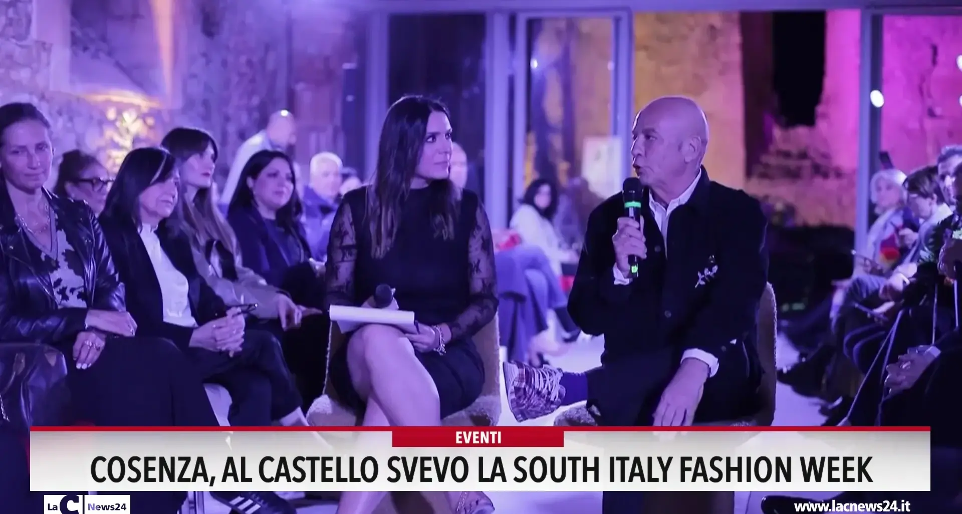 Cosenza al Castello Svevo la South Italy fashion week