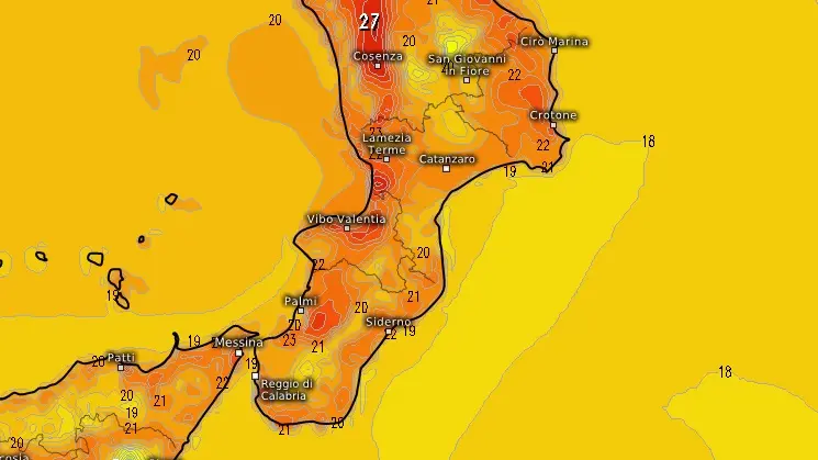 Meteo weekend, in Calabria arriva il primo vero caldo\n
