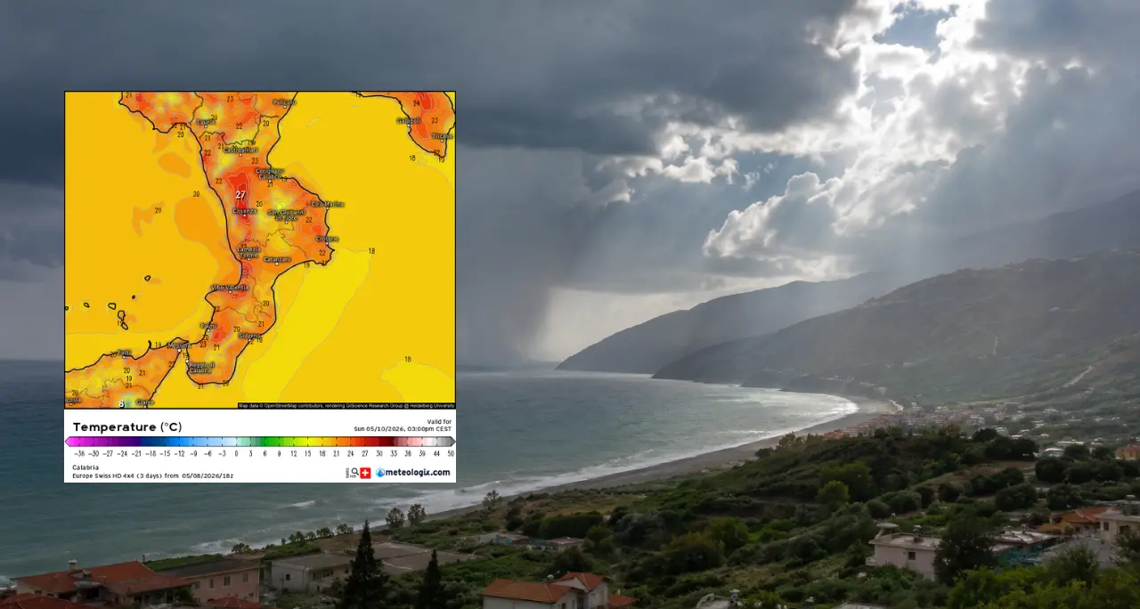 <p>In Calabria weekend meteo instabile, prima le piogge e poi il <span style=\"color:hsl(0, 75%, 60%);\">caldo africano </span>con temperature fino a 28 gradi: ecco dove</p>