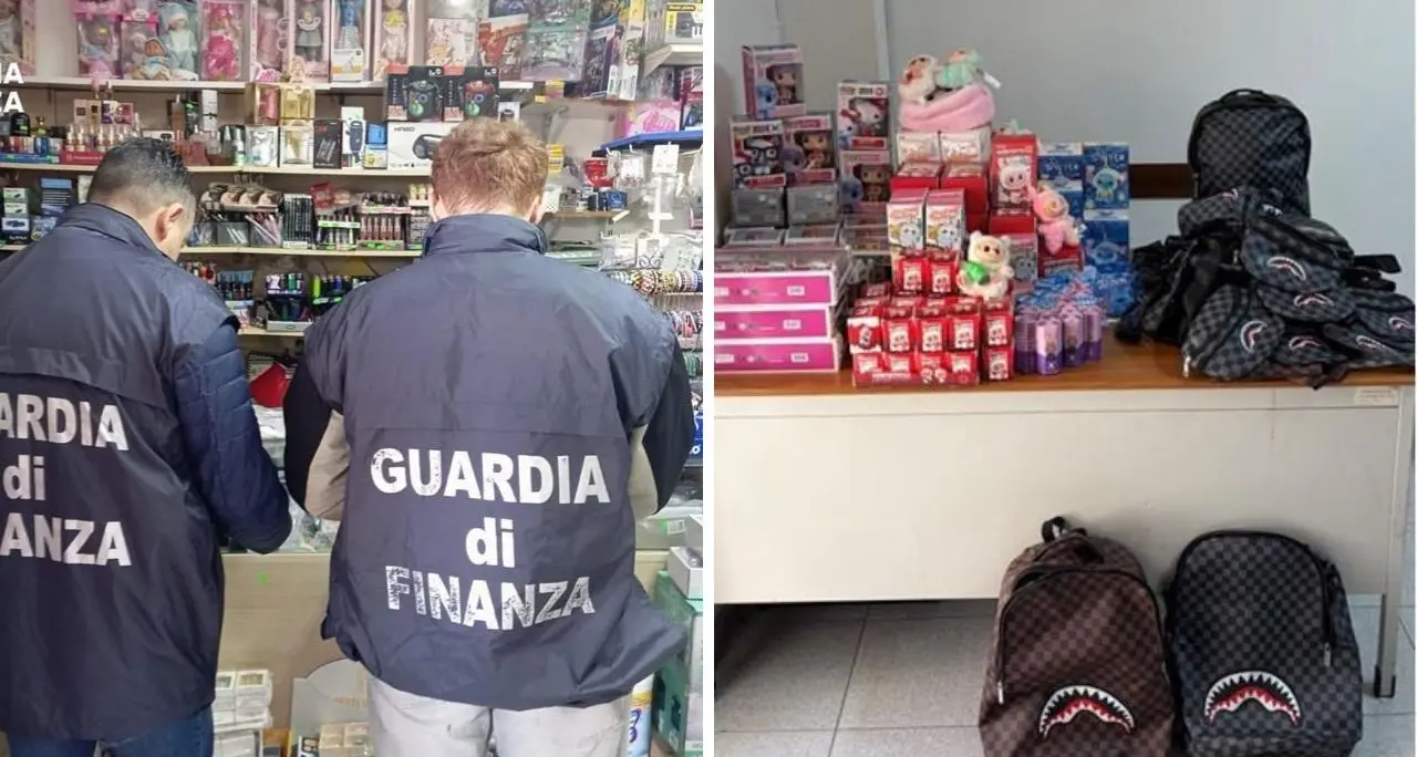 Paola, merce contraffatta in vendita alla fiera di San Francesco: scattano i sequestri della Guardia di Finanza\n