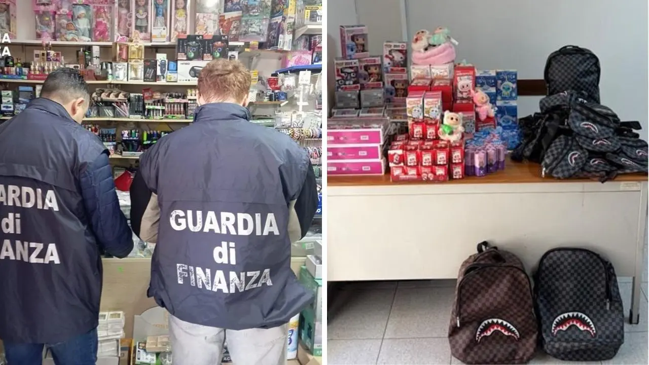 Paola, merce contraffatta in vendita alla fiera di San Francesco: scattano i sequestri della Guardia di Finanza\n