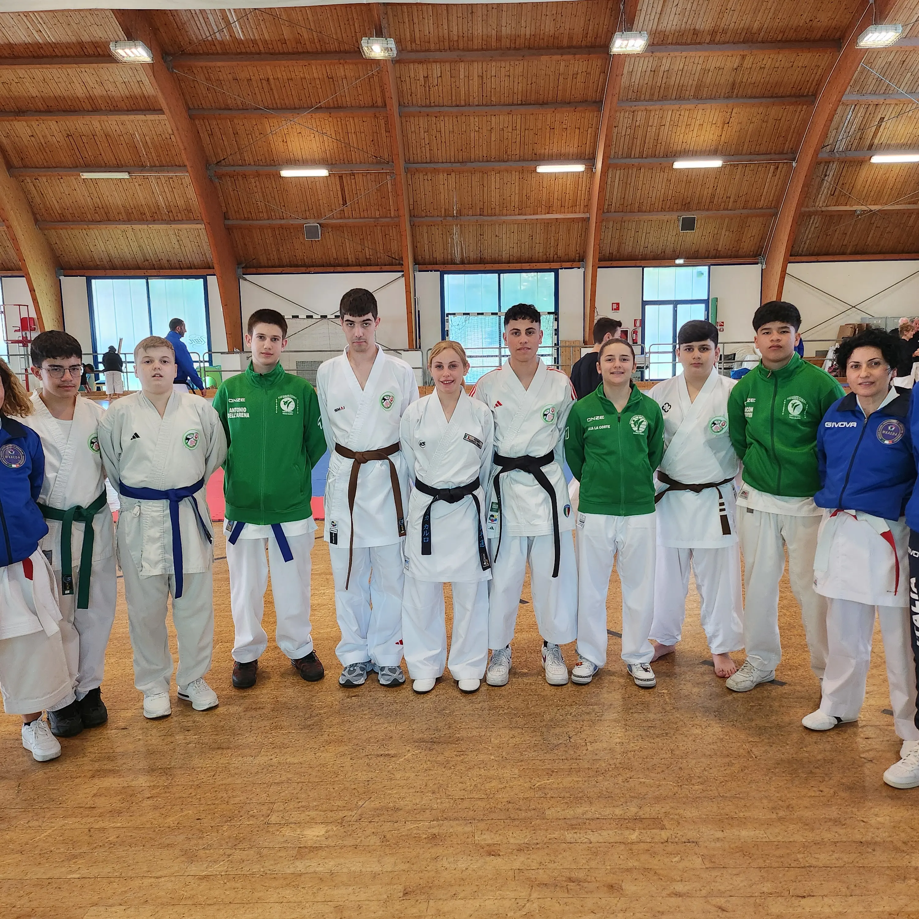 Il Team Trimboli domina ai Campionati Nazionali WKAEDA Libertas: 25 medaglie e podio nazionale\n