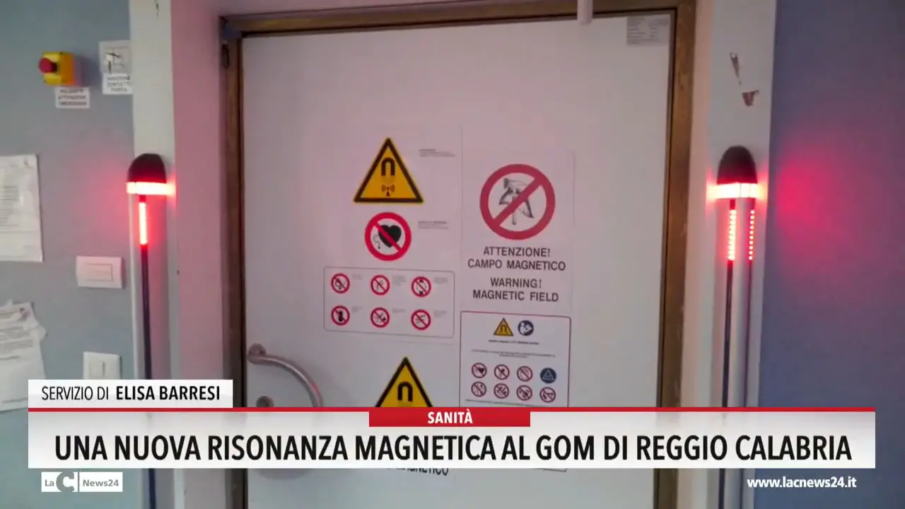 Una nuova risonanza magnetica al Gom di Reggio Calabria