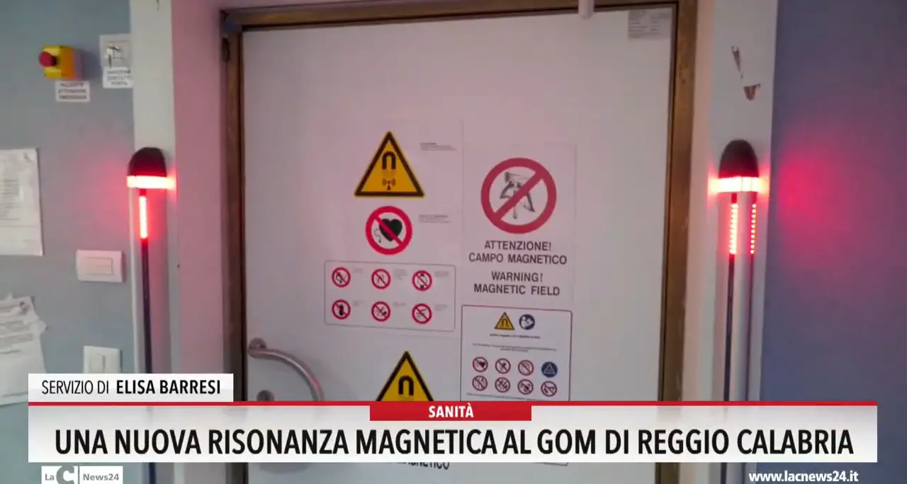 Una nuova risonanza magnetica al Gom di Reggio Calabria