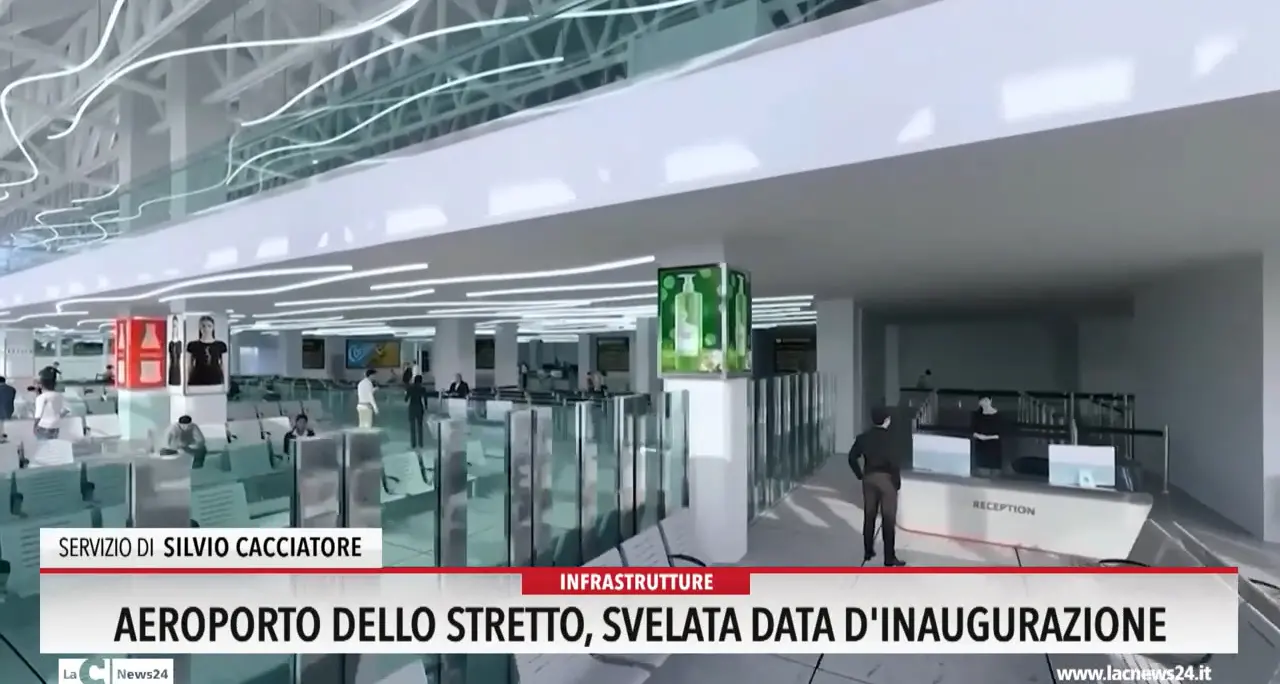Aeroporto dello Stretto, svelata data d'inaugurazione