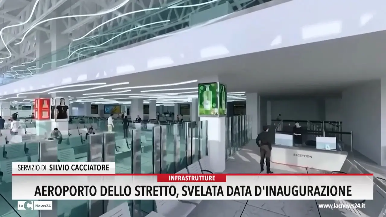 Aeroporto dello Stretto, svelata data d'inaugurazione