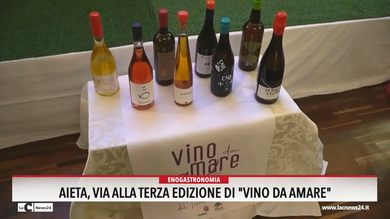 Aieta, via alla terza edizione di \"Vino da amare\"