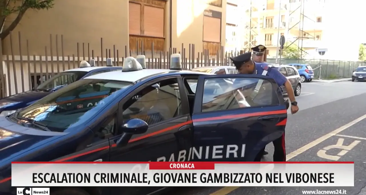 Escalation criminale, giovane gambizzato nel Vibonese