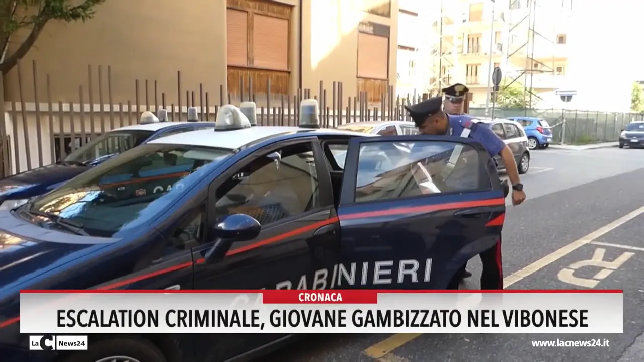 Escalation criminale, giovane gambizzato nel Vibonese