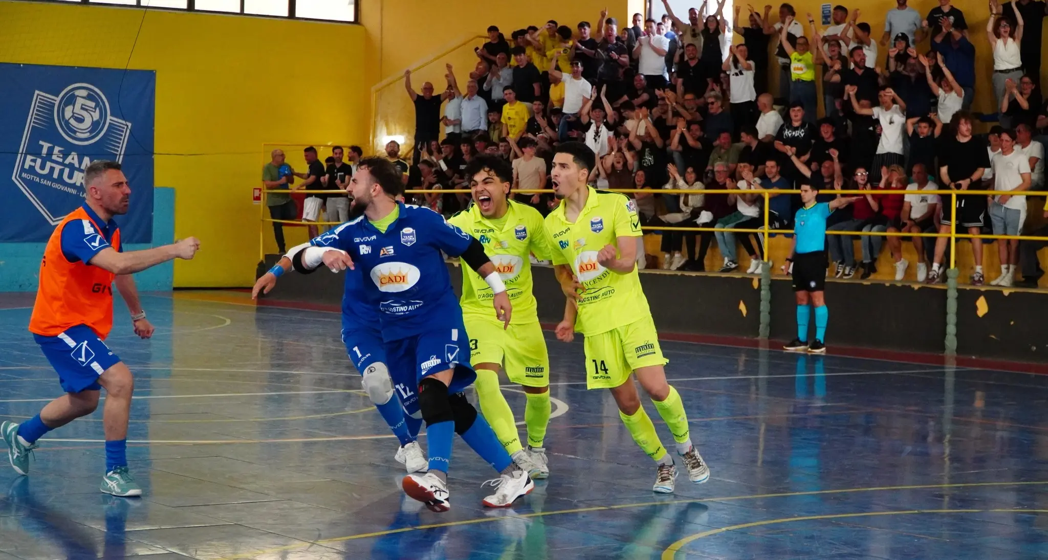 Cadi Antincendi Futura nella storia: Reggio Calabria conquista la finale play off del girone B di A2 Elite\n