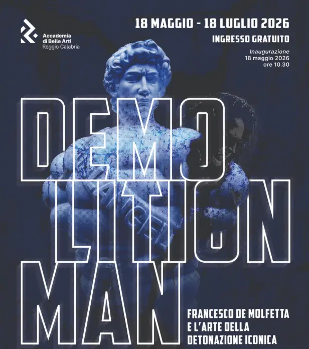 All'Accademia di Belle Arti, la mostra \"DEMOlition Man. Francesco De Molfetta e l’arte della detonazione iconica”\n