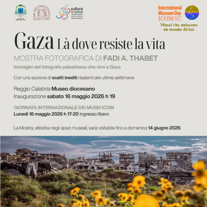 “Gaza. Là dove resiste la vita”: al Museo diocesano la mostra del fotografo palestinese Fadi Thabet\n