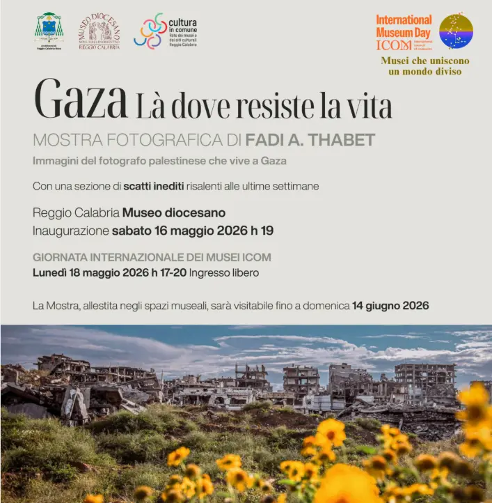 “Gaza. Là dove resiste la vita”: al Museo diocesano la mostra del fotografo palestinese Fadi Thabet\n