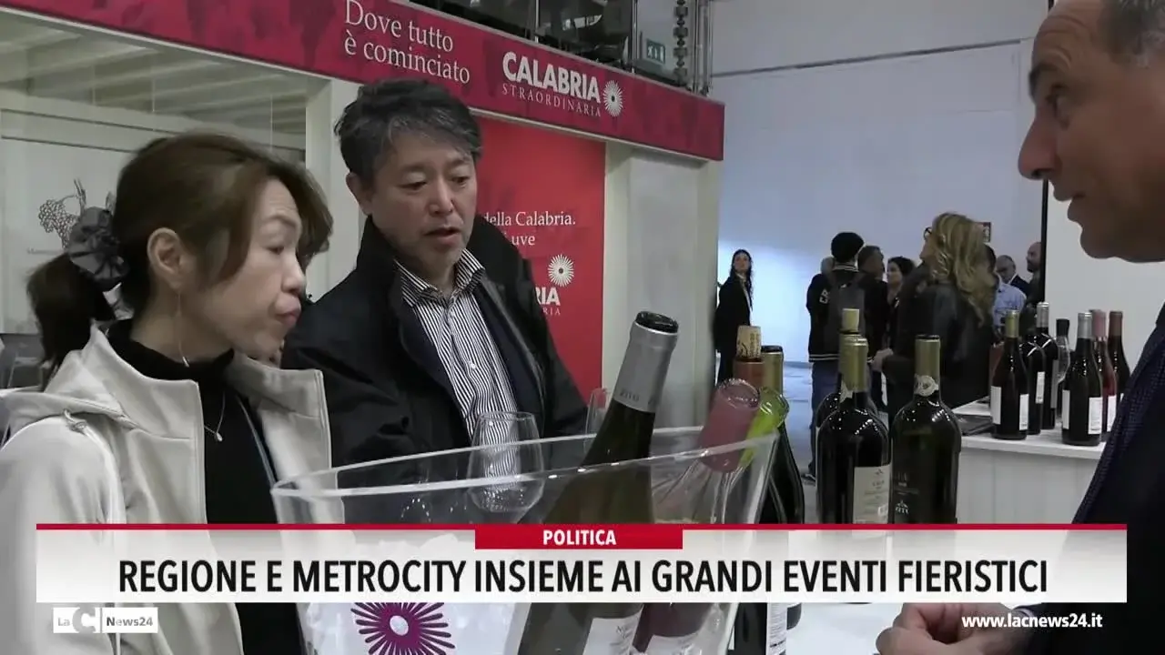 Regione e metrocity insieme ai grandi eventi fieristici