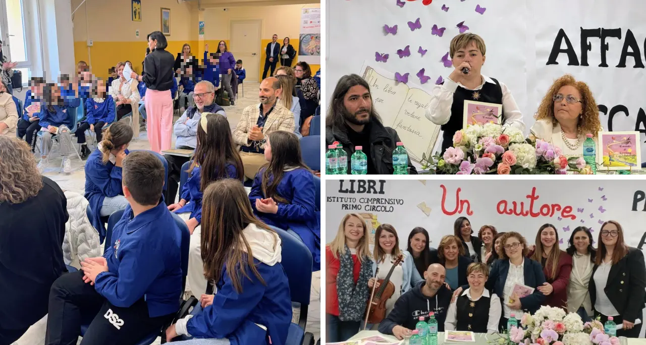 Alla scuola “Affaccio Buccarelli” il libro Il Mondo di Loredana\u00A0incontra gli alunni tra favole, musica e inclusione\n