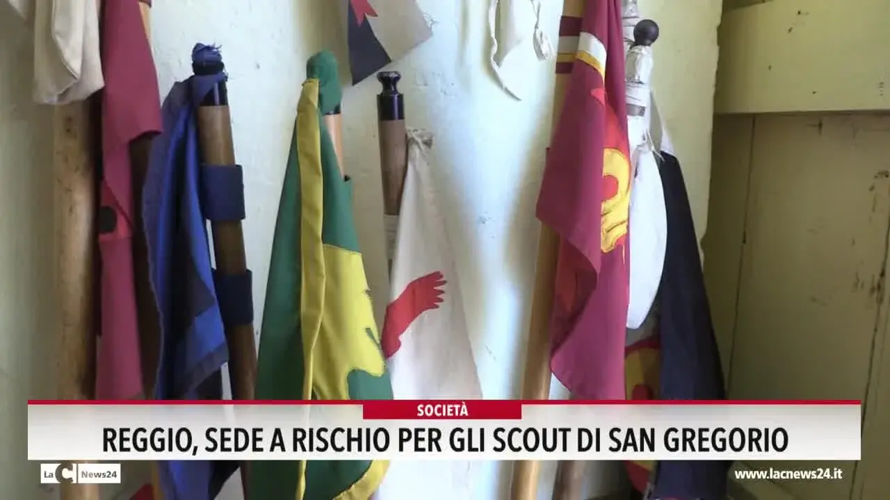 Reggio, sede a rischio per gli scout di San Gregorio