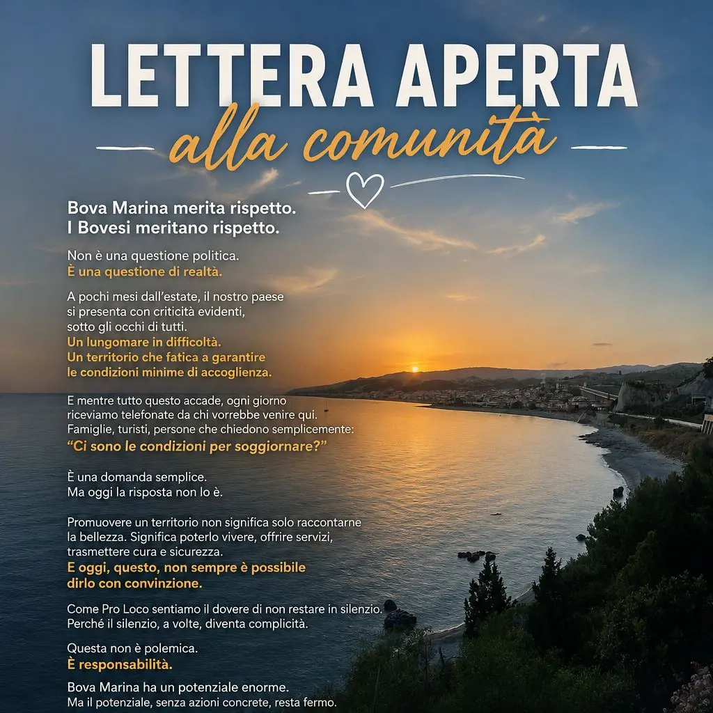 Bova Marina, la Pro Loco lancia una lettera aperta: «Serve attenzione per il paese»\n