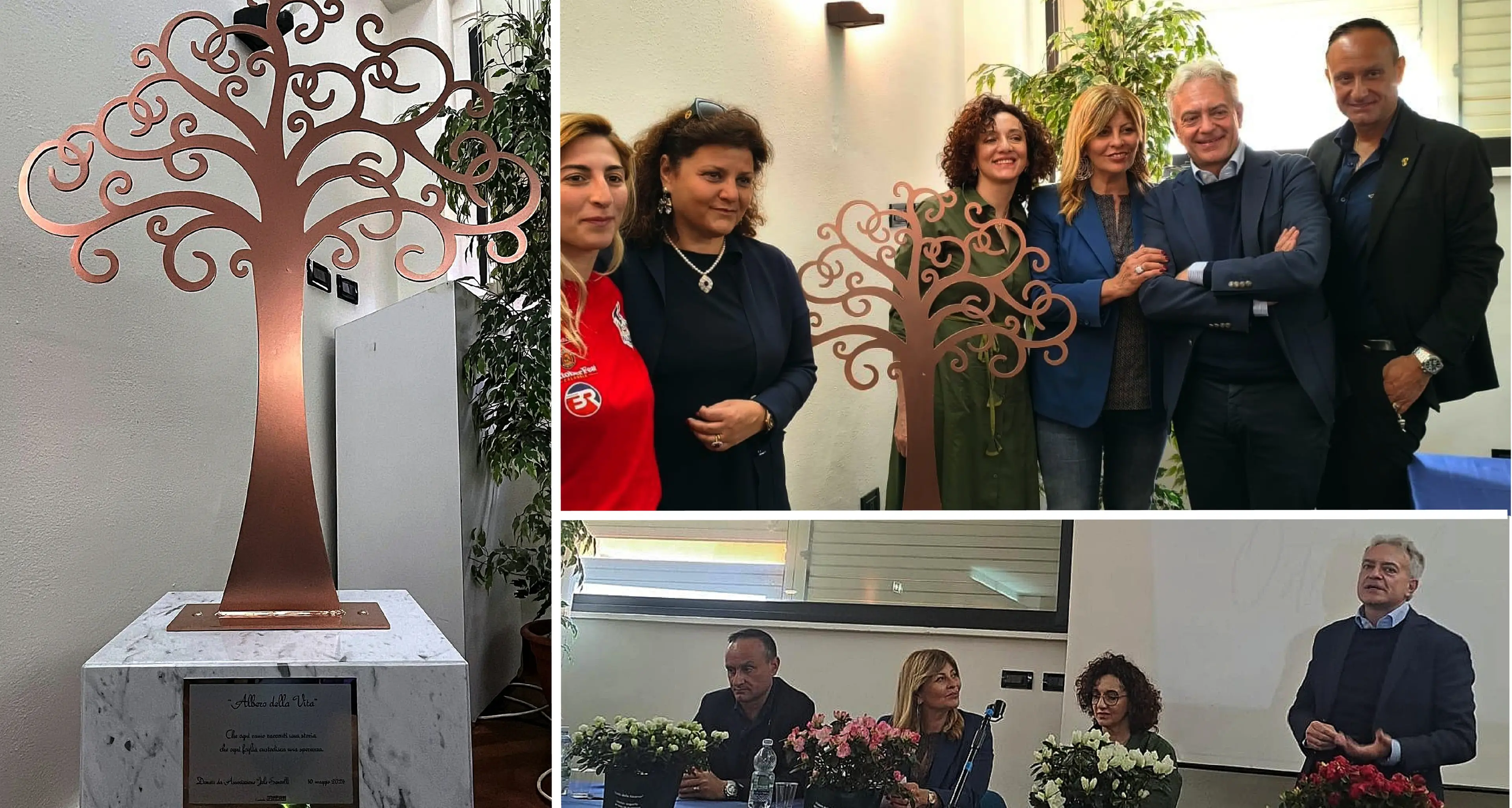Castrovillari, “L’Albero della Vita” donato al reparto di Ostetricia e Ginecologia