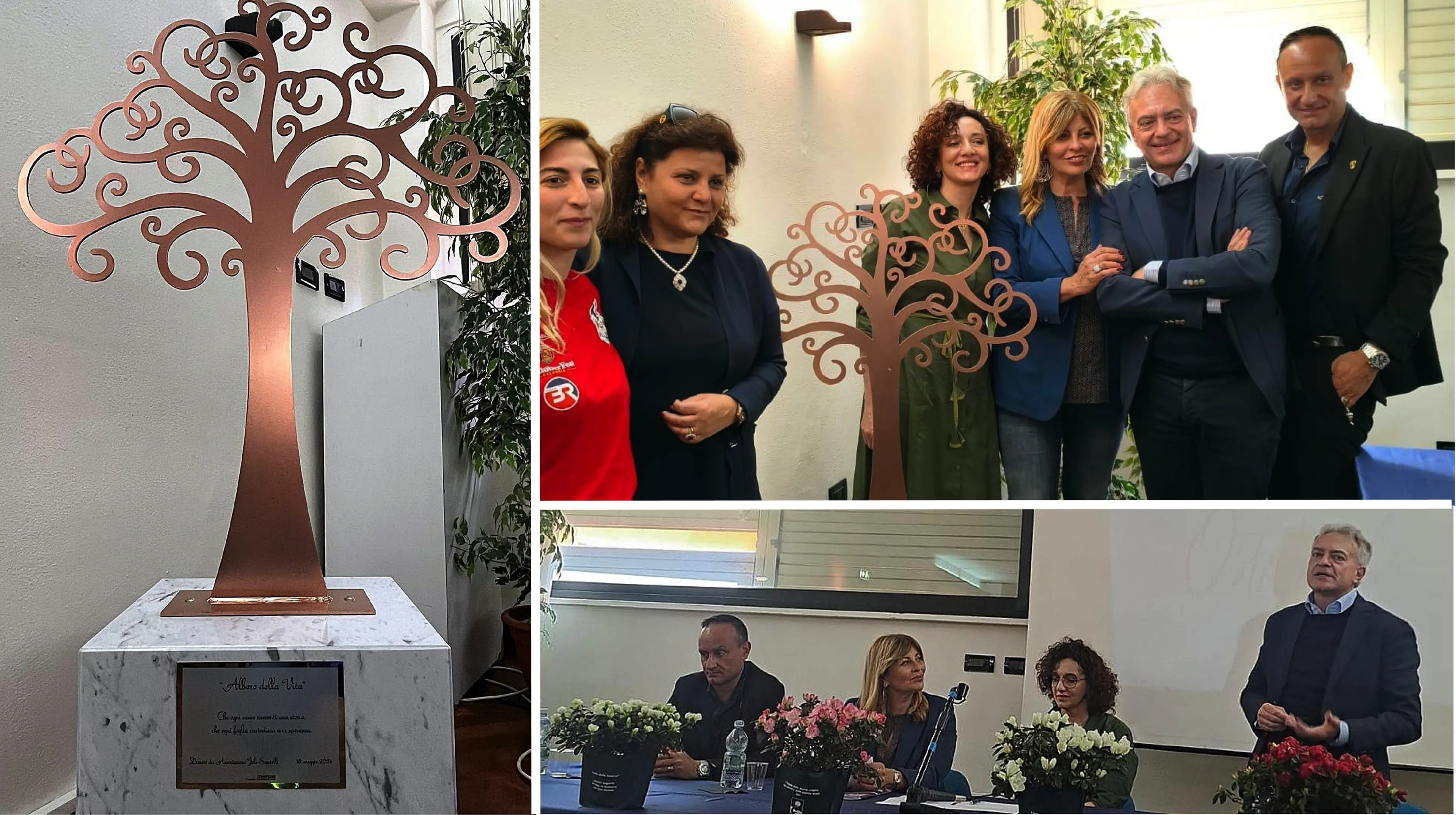 Castrovillari, “L’Albero della Vita” donato al reparto di Ostetricia e Ginecologia