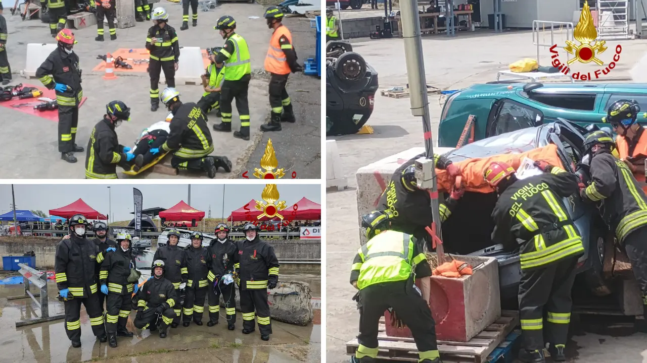 Esercitazione nazionale a Roma-Montelibretti, in campo anche i Vigili del Fuoco della Calabria\n