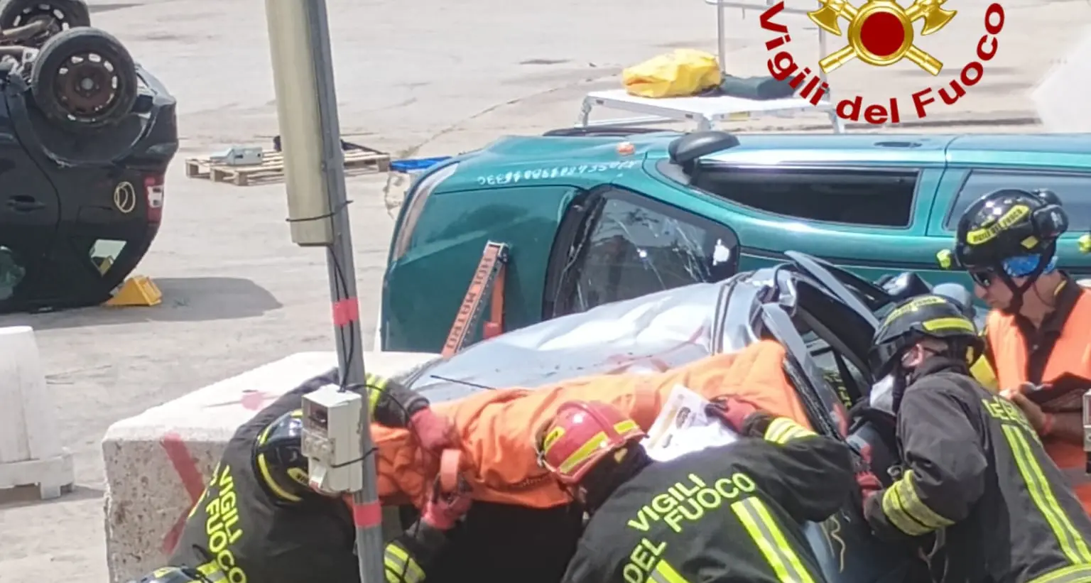 Italian Rescue Training, vigili del fuoco di Catanzaro a Roma per l’esercitazione nazionale\u00A0\n