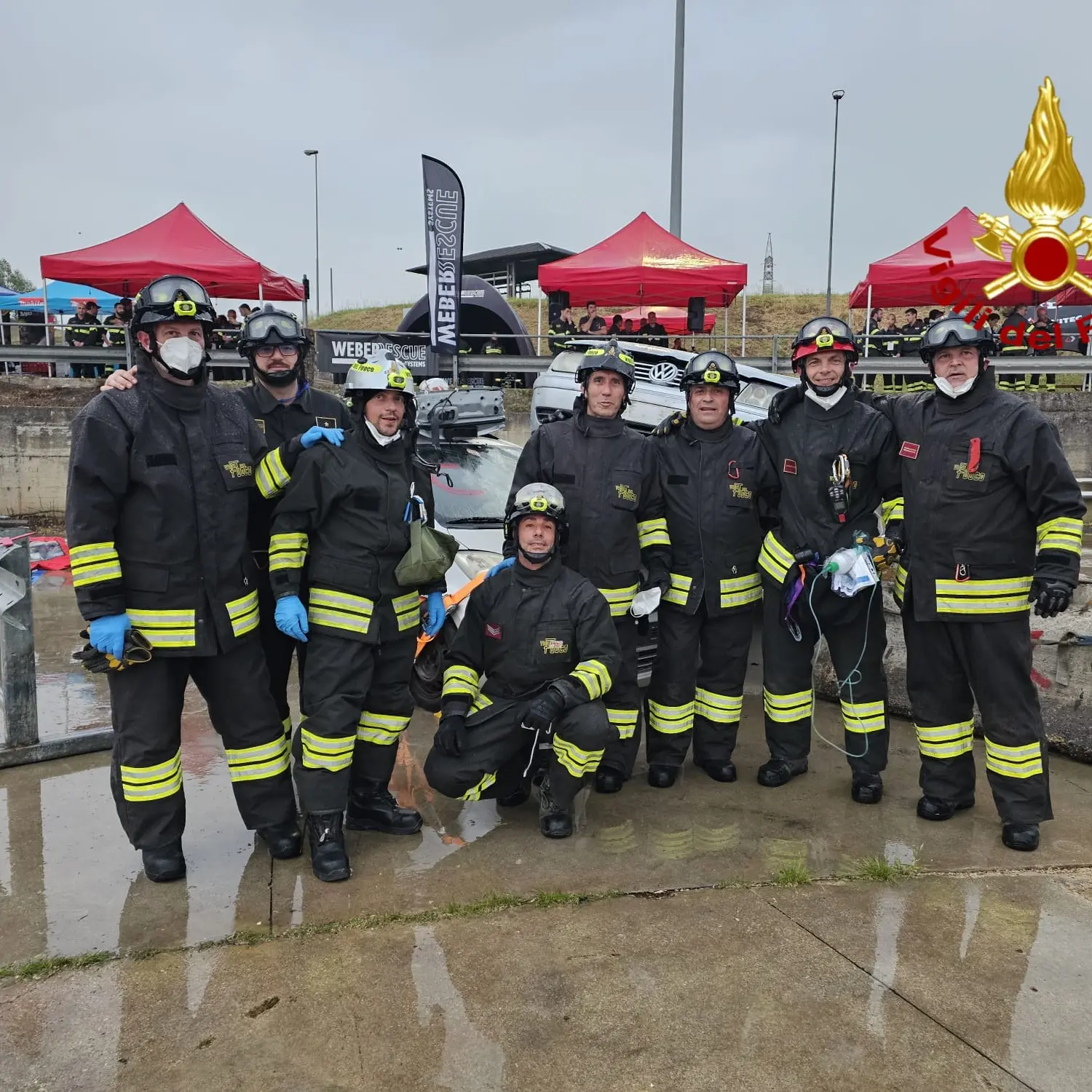 Italian Rescue Training, vigili del fuoco di Catanzaro a Roma per l’esercitazione nazionale\u00A0\n