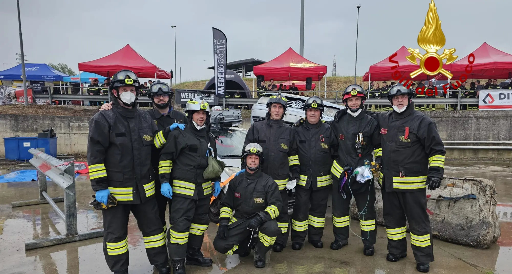 Italian Rescue Training, vigili del fuoco di Catanzaro a Roma per l’esercitazione nazionale\u00A0\n