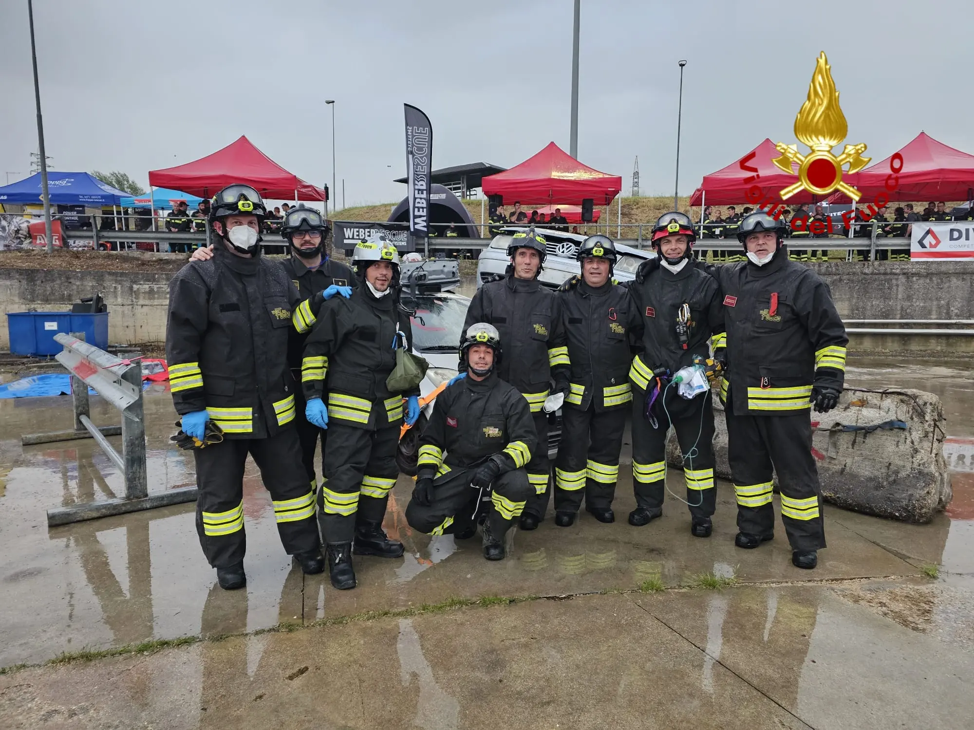 Italian Rescue Training, vigili del fuoco di Catanzaro a Roma per l’esercitazione nazionale\u00A0\n