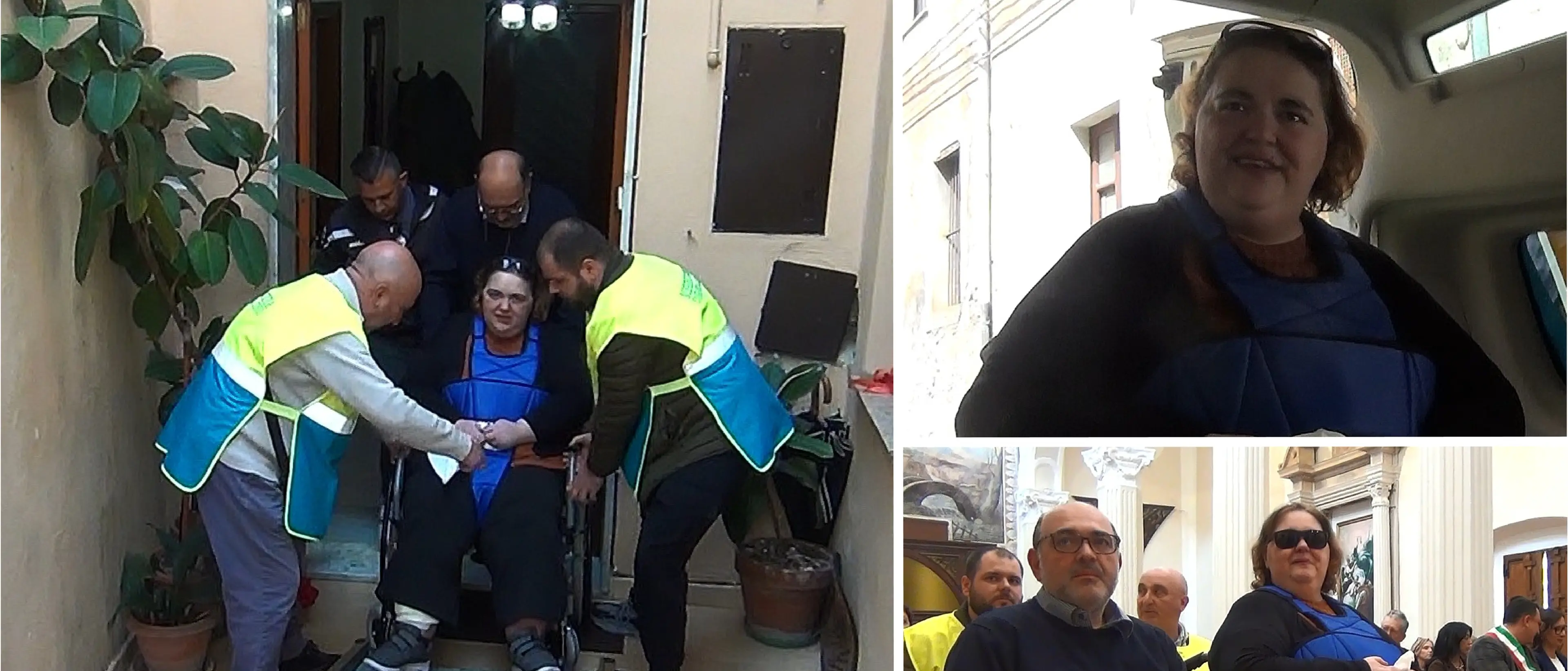 Nei giorni scorsi il disperato appello, oggi un raggio di sole dopo il buio: Mariacarmela riabbraccia la sua Cassano\n