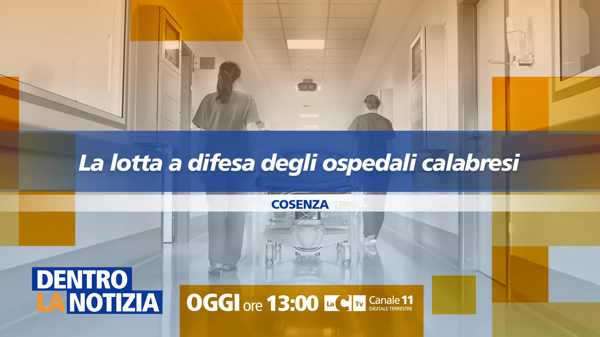 «Ci stanno portando via l’ospedale»: il caso Cosenza al centro del dibattito su LaC Tv, focus a Dentro la Notizia\n