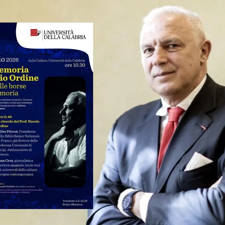 Il Rotary Club di Rende e l’Unical celebrano Nuccio Ordine\n