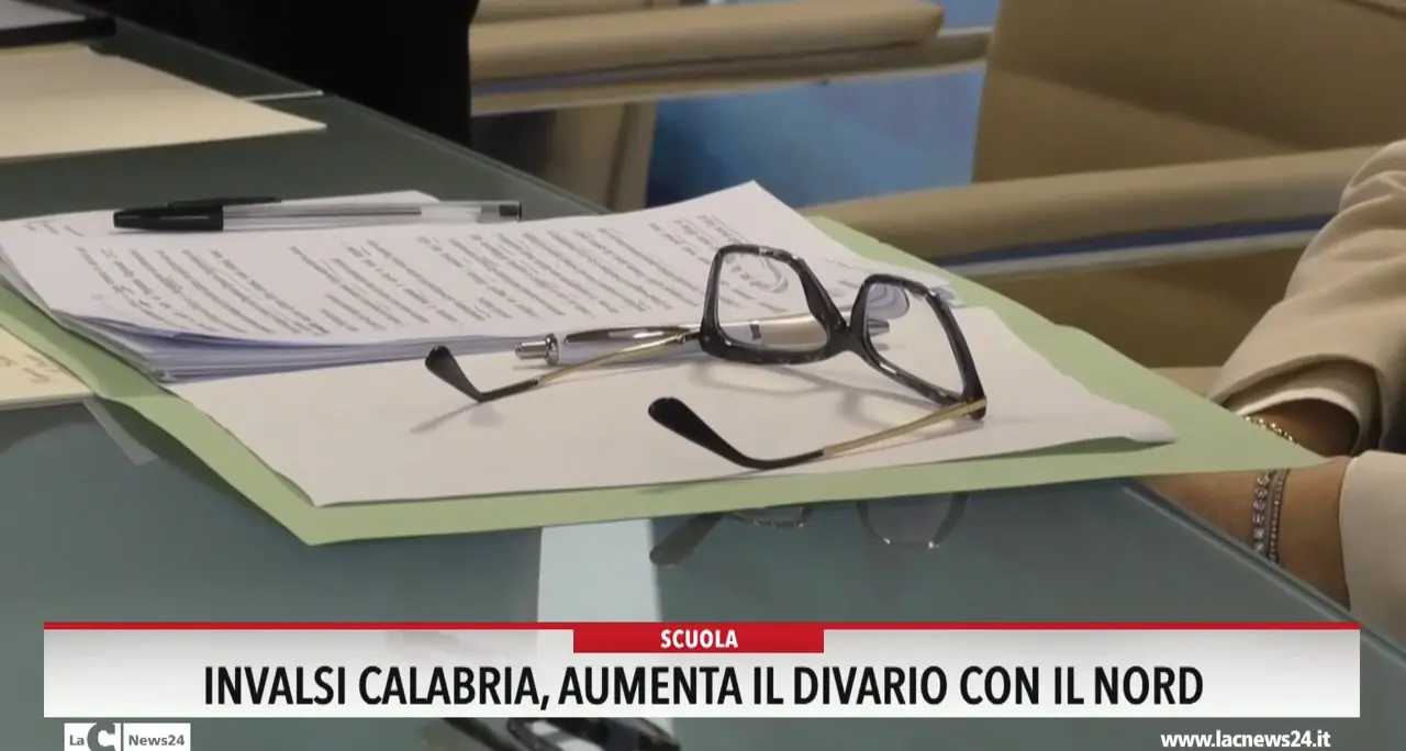Invalsi Calabria, aumenta il divario con il Nord
