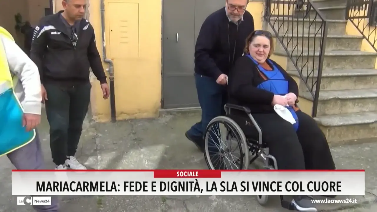 Mariacarmela: fede e dignità, la Sla si vince col cuore
